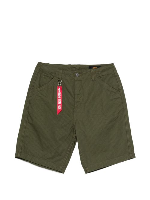 Short uomo Alpha Industries combat loose verde militare Alpha Industries | 266254142